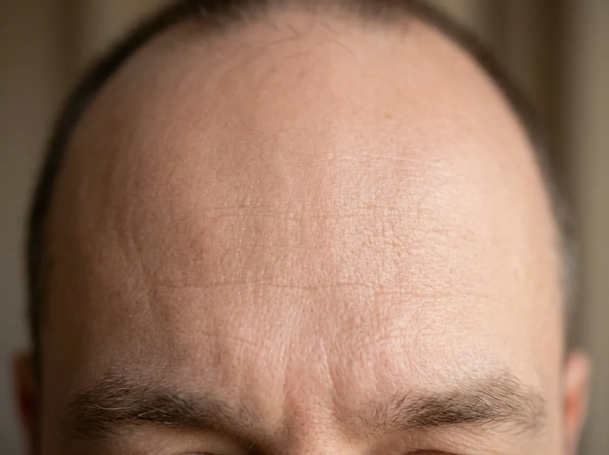 horizontal forehead lines