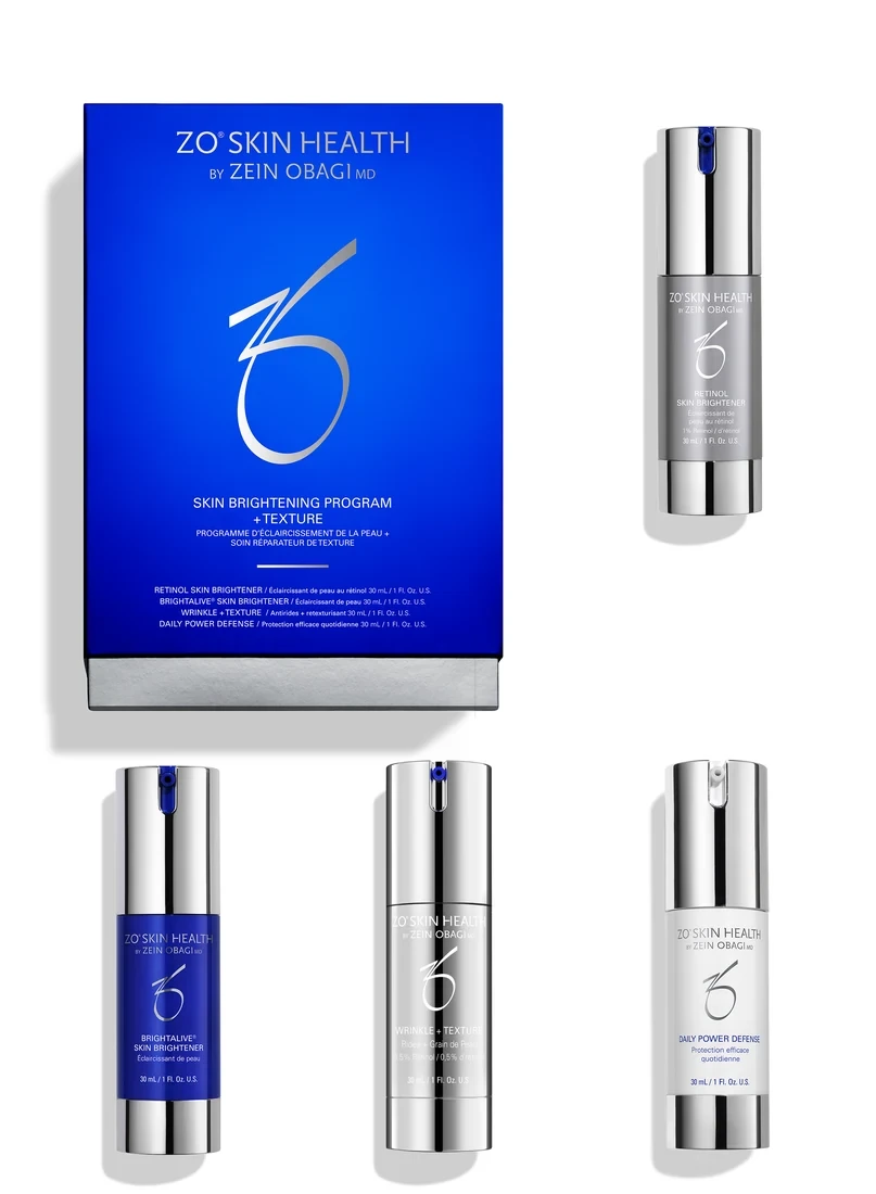Box Set Skin Brightening + texture and repair